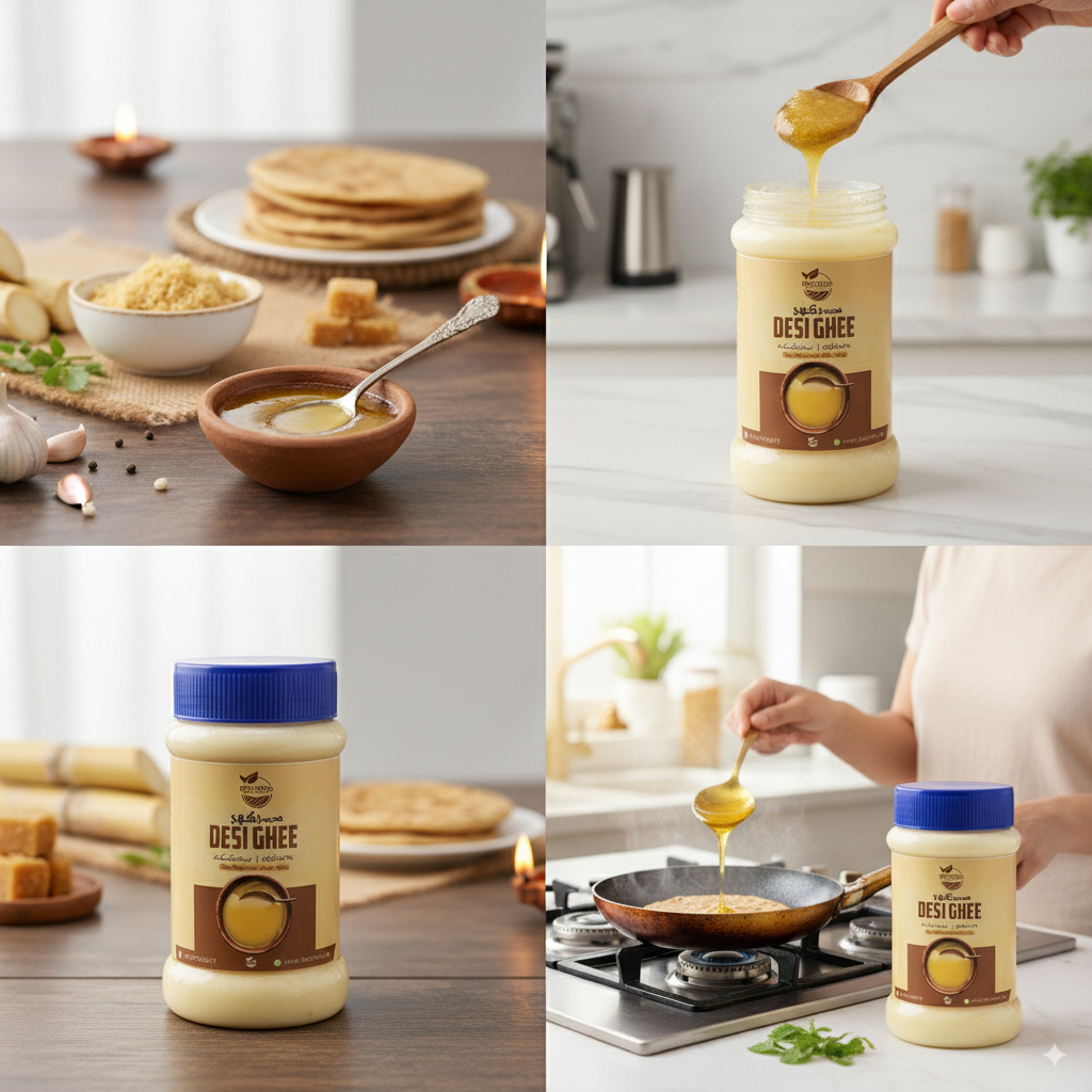 Desi Foods Pure Desi Ghee - Traditional Clarified Butter