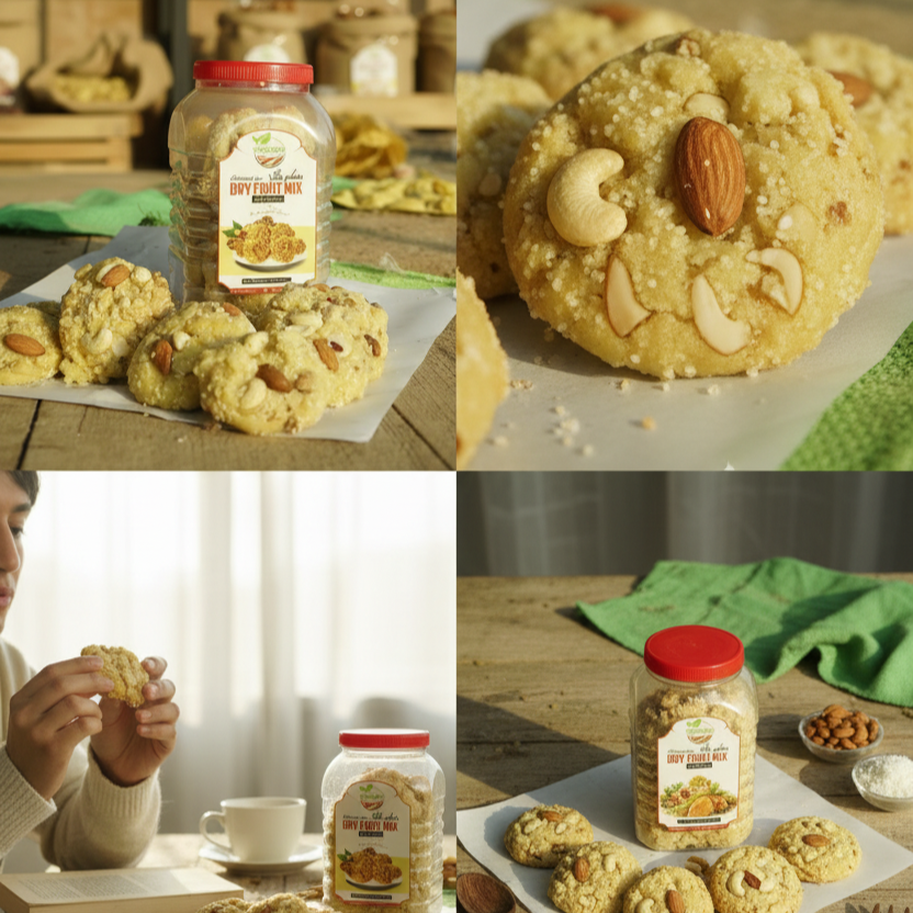 Desi Foods Dry Fruit Mix Cookies