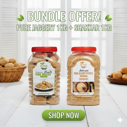 PURE JAGGERY + SHAKKAR 1KG +1KG